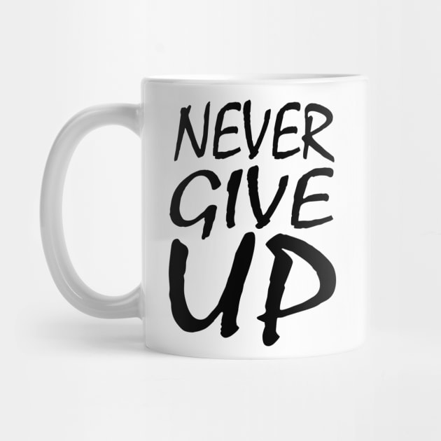 NEVER GIVE UP by Milaino